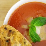 Deliciosa sopa de tomate casera